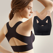 Reggiseno a compressione senza cuciture con chiusura frontale – reggiseno post-operatorio e sportivo per donna 6