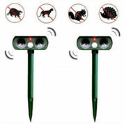 Repellente per animali a infrarossi alimentato ad energia solare (1 repellente) 2