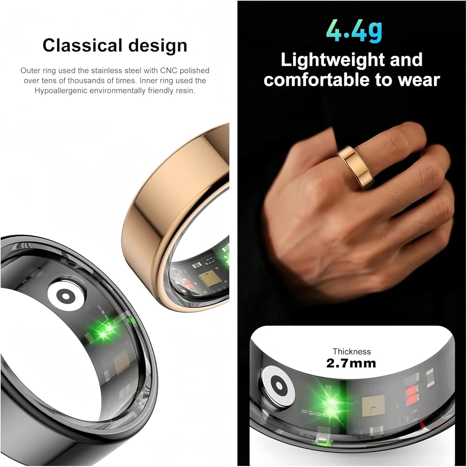 RingFit™ - Anello intelligente per il fitness 0