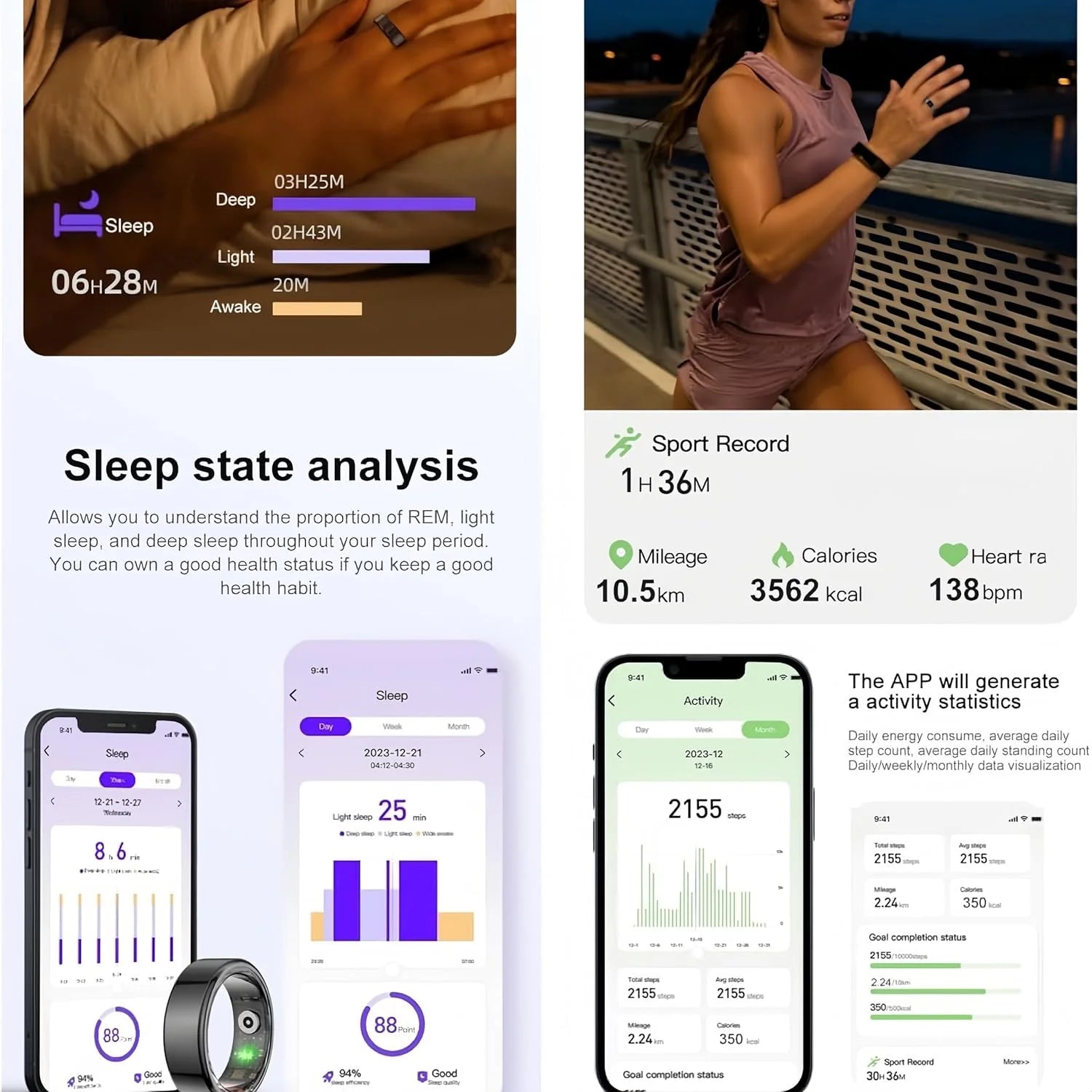 RingFit™ - Anello intelligente per il fitness 3