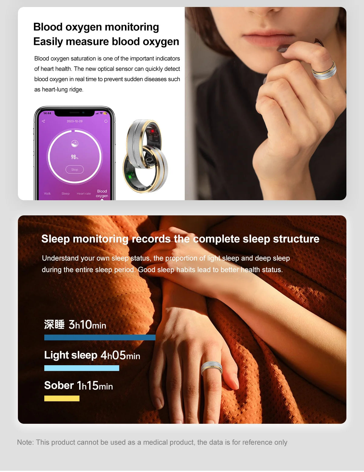 RingFit™ - Anello intelligente per il fitness 6