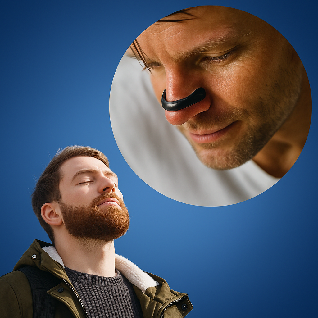 Russare | Clip del naso anti-snoring-terapia magnetica-silicone morbido-sonno migliore per gli adulti 3