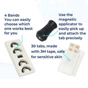 Russare | Clip del naso anti-snoring-terapia magnetica-silicone morbido-sonno migliore per gli adulti 7