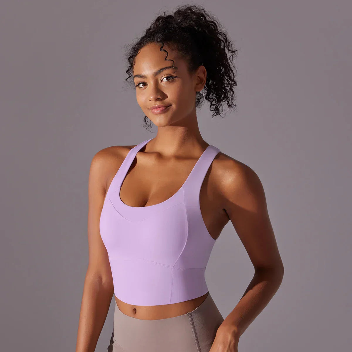 Reggiseno yoga sportivo per donne | Fit stretto-4