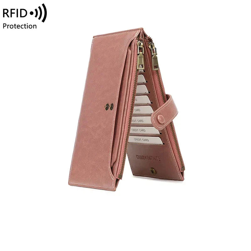 Savana | Portafoglio grande con pochette da viaggio con blocco RFID