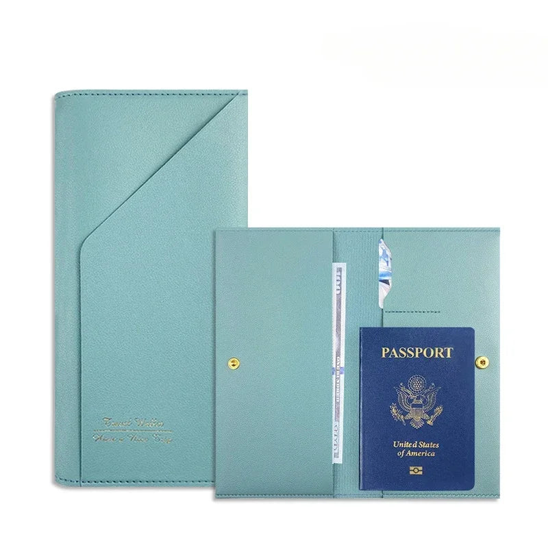 Iliana | Portafoglio da viaggio porta passaporto per documenti RFID
