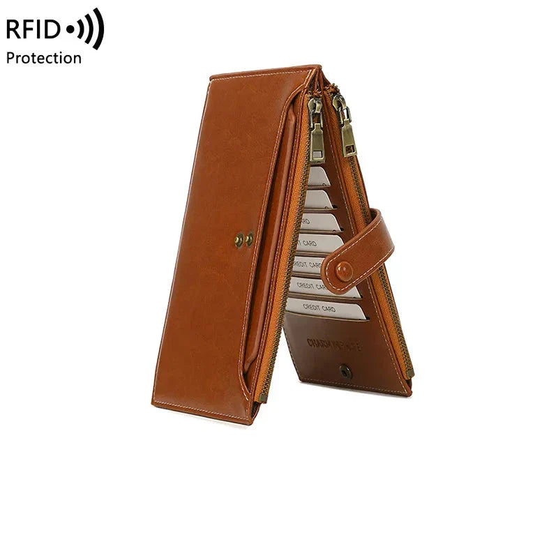 Savana | Portafoglio grande con pochette da viaggio con blocco RFID