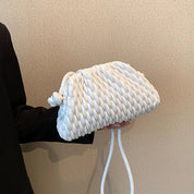 Nellie | Elegante borsa a tracolla a tracolla in pelle mini tinta unita