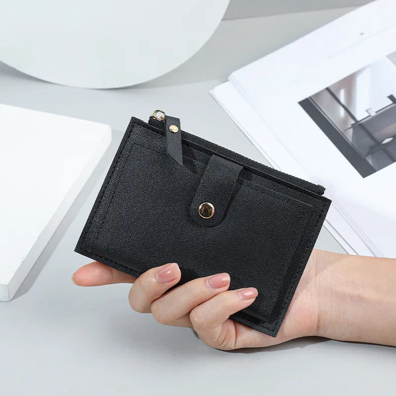 Jamie | Portafoglio da viaggio porta passaporto e porta carte in PVC ultrasottile con portamonete