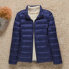 Colletto rialzato blu navy / M
