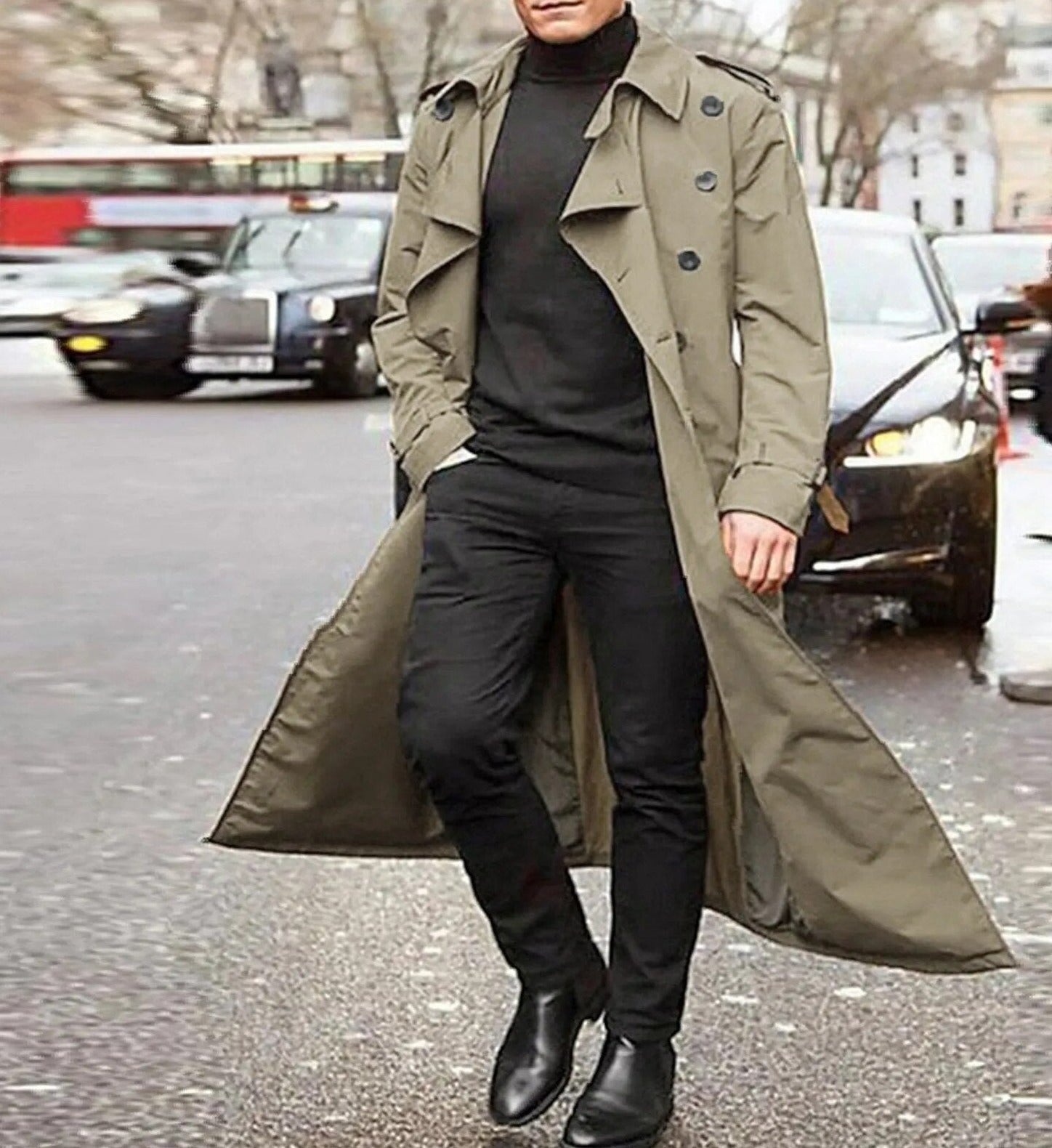 Simone | Trench da uomo classico ed elegante