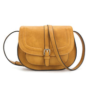 Daniela | Borsa a tracolla da sella in pelle PU vintage da donna