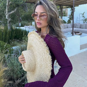 Elegante Abito Slim in Maglia Estiva Parilia