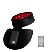 Dispositivo terapia a luce LED rossa per collo, design ergonomico, portatile, ideale per sollievo muscolare e benessere, tecnologia avanzata.