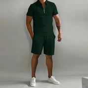 Migliora il tuo stile: polo e pantaloncini da uomo HENRY in due pezzi