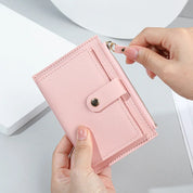 Jamie | Portafoglio da viaggio porta passaporto e porta carte in PVC ultrasottile con portamonete