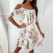 DIANA | Abito floreale in chiffon