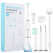 SparkleDent - Dispositivo per la cura dei denti con rimozione sonora di tartaro e placca