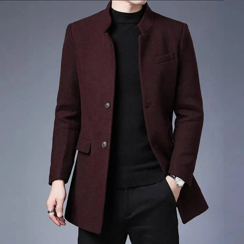 SANDER | Warm Coat Men-Lizabella Fashion