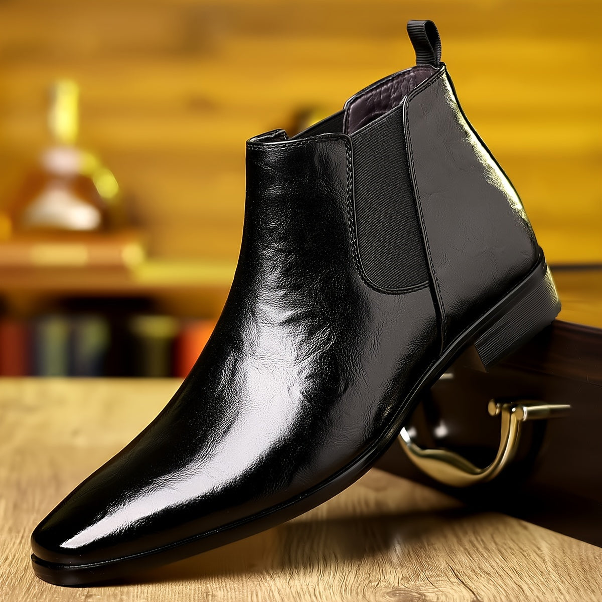 SEAN | Eleganti scarpe stringate con punta affilata da uomo 2