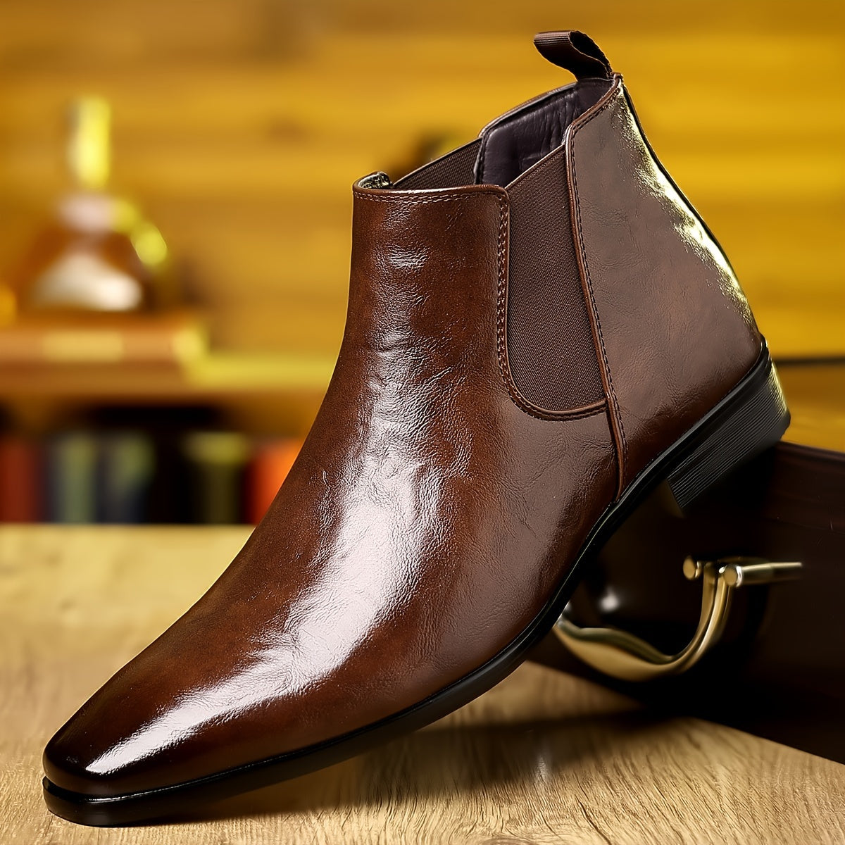 SEAN | Eleganti scarpe stringate con punta affilata da uomo 3