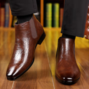 SEAN | Eleganti scarpe stringate con punta affilata da uomo 7