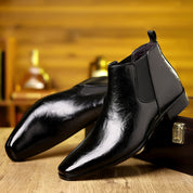 SEAN | Eleganti scarpe stringate con punta affilata da uomo 8