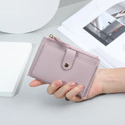 Jamie | Portafoglio da viaggio porta passaporto e porta carte in PVC ultrasottile con portamonete