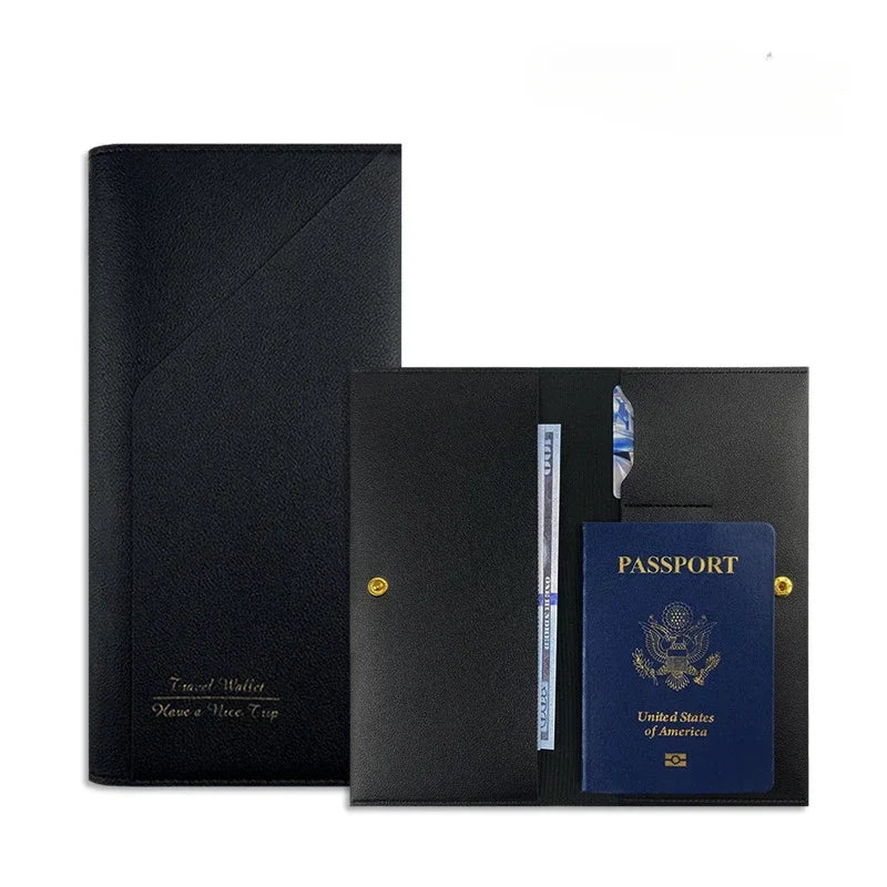 Iliana | Portafoglio da viaggio porta passaporto per documenti RFID