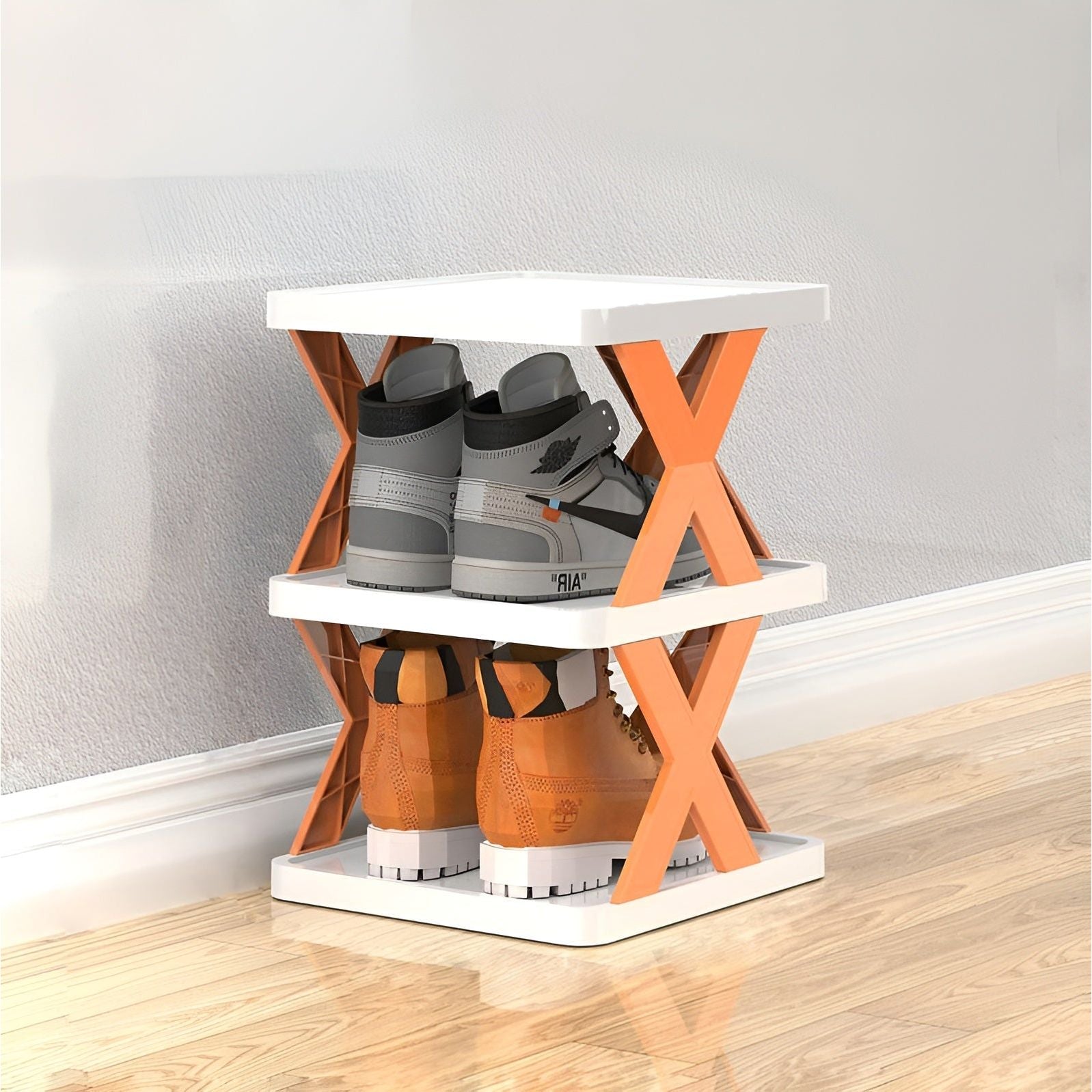 Scaffale per scarpe multifunzionale e pieghevole - Spacesver 0