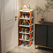 Scaffale per scarpe multifunzionale e pieghevole - Spacesver 10