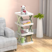 Scaffale per scarpe multifunzionale e pieghevole - Spacesver 6