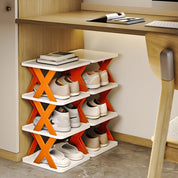 Scaffale per scarpe multifunzionale e pieghevole - Spacesver 7