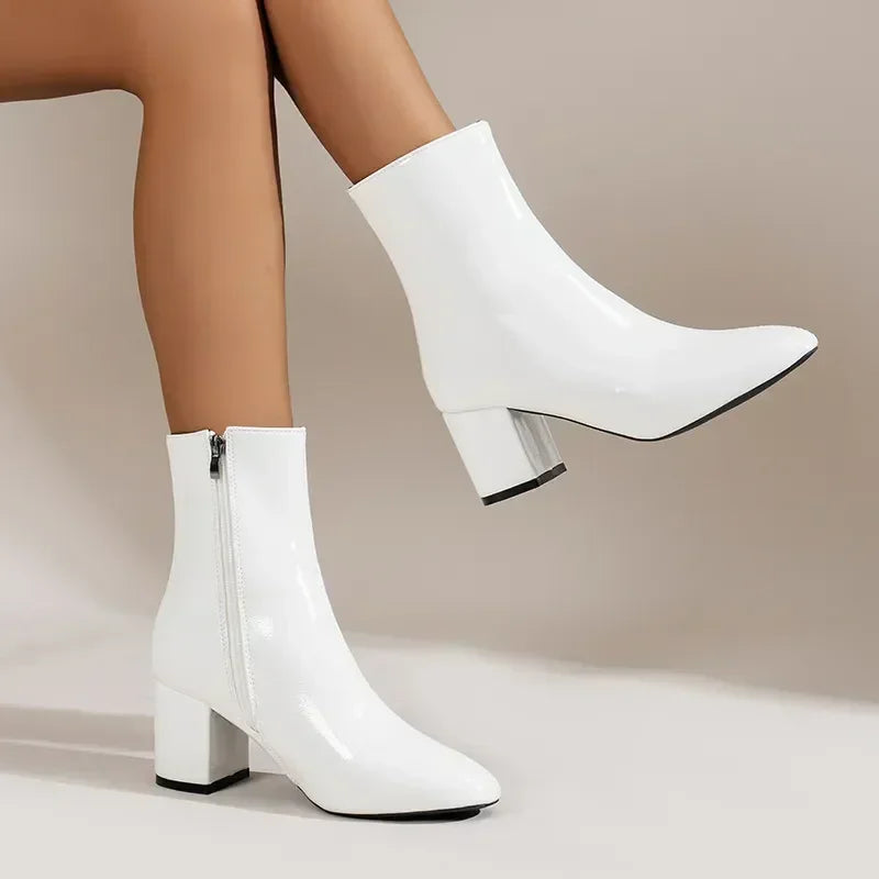 Scarpe Dirndl da donna | Con cerniera laterale 6