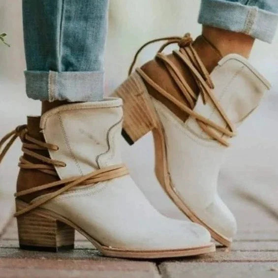 Scarpe Dirndl vintage da donna | Stivaletti 0