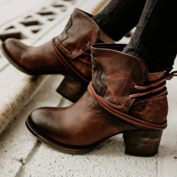 Scarpe Dirndl vintage da donna | Stivaletti 2