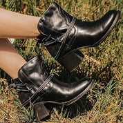 Scarpe Dirndl vintage da donna | Stivaletti 3