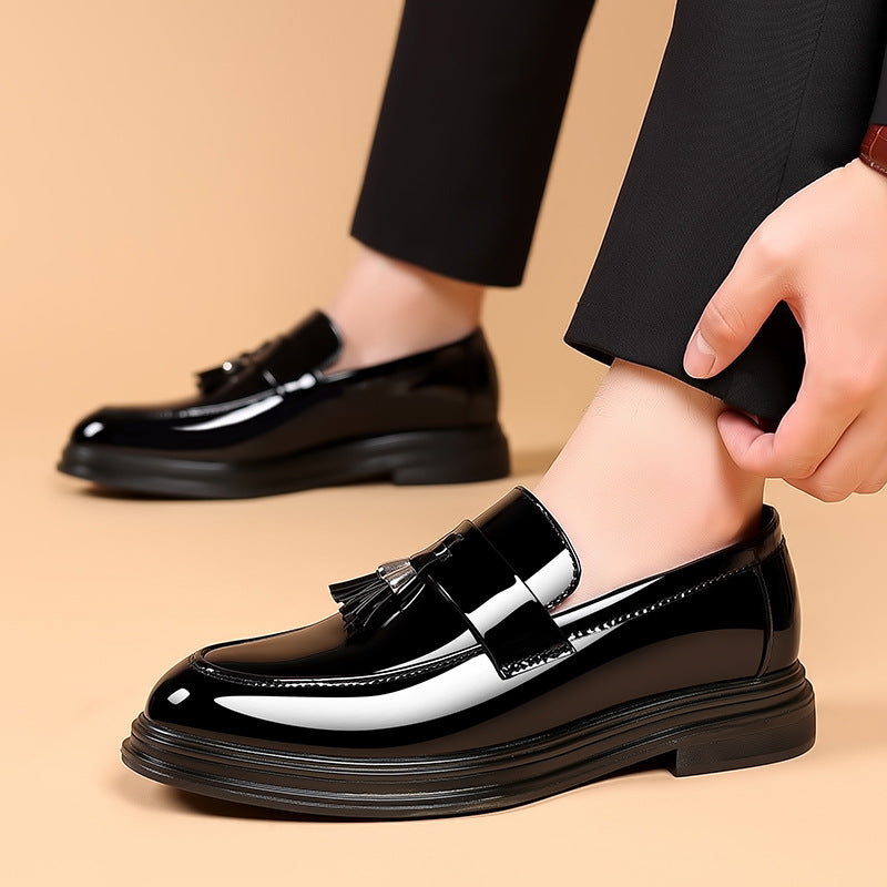 Scarpe da Uomo Taglie Forti in Pelle con Suola Morbida in Gomma | Ideali per Tutte le Stagioni 1