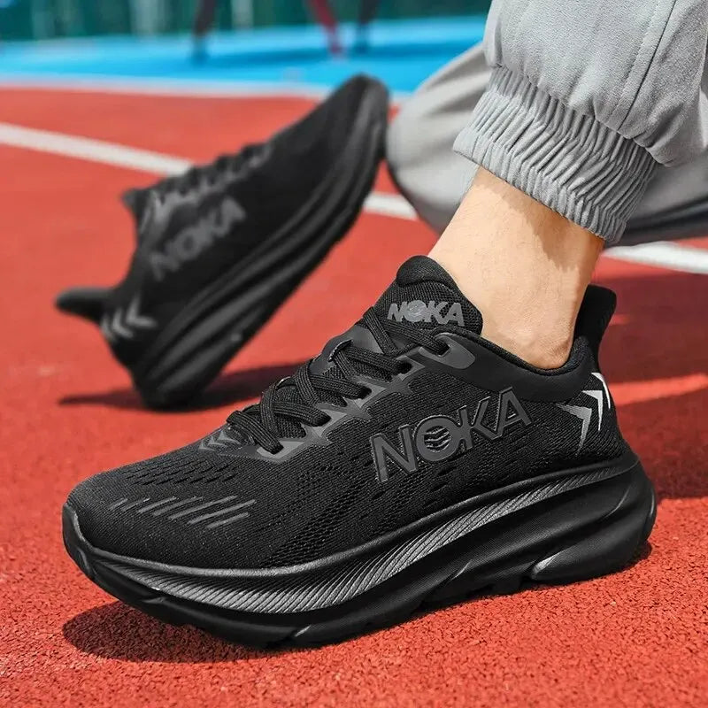 Scarpe da corsa e da uomo leggere, traspiranti, ergonomiche, ammortizzanti, suola antiscivolo 2