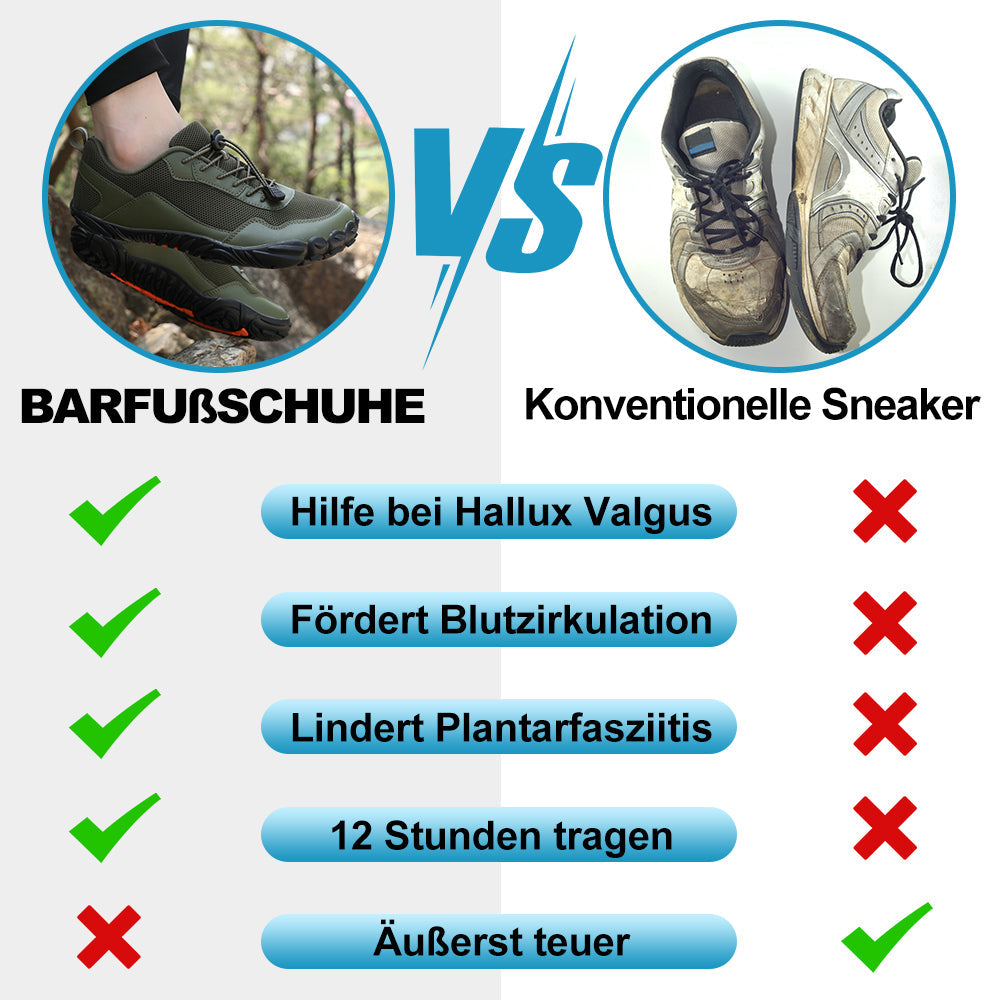 Scarpe ortopediche impermeabili a piedi nudi 2