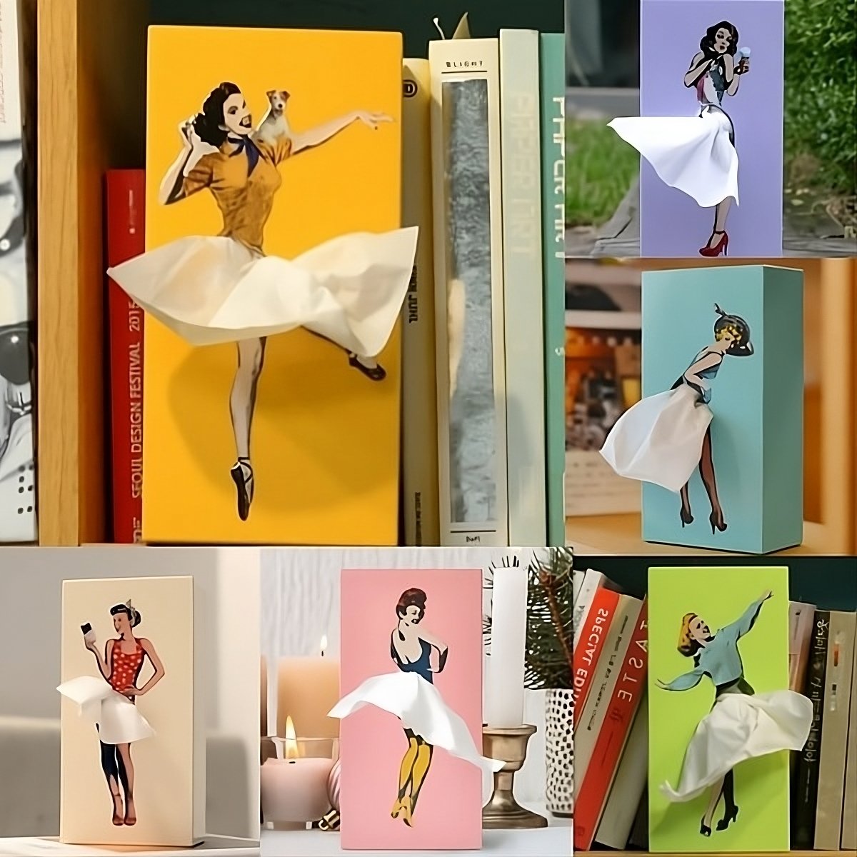 Scatola di fazzoletti Flying Skirt 0