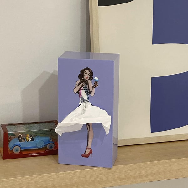 Scatola di fazzoletti Flying Skirt 6
