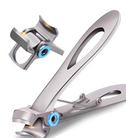 Tagliaunghie in acciaio inossidabile con design ergonomico e lame affilate, ideale per manicure e pedicure precise. Accessorio essenziale per la cura delle unghie.