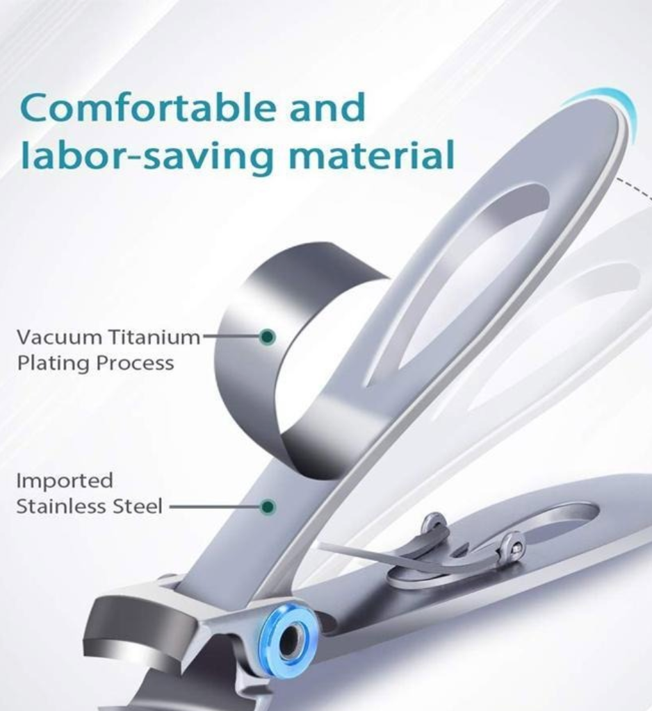 Pinza in acciaio inossidabile importato con rivestimento in titanio sottovuoto, design ergonomico, materiale confortevole e risparmio di lavoro.