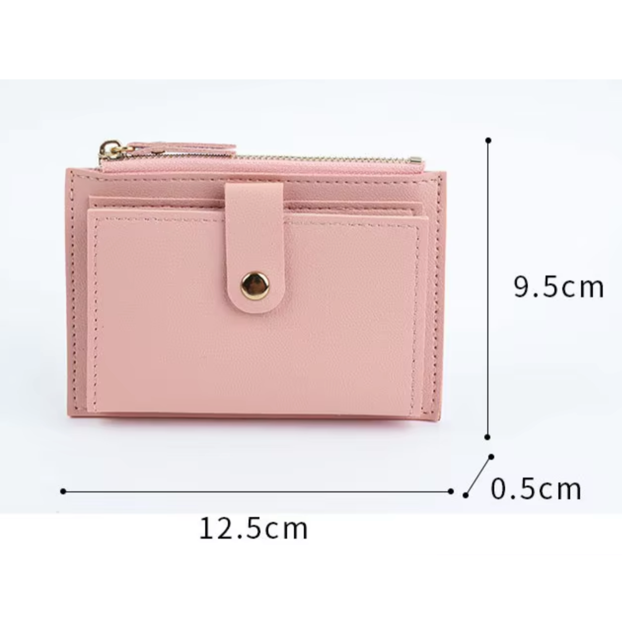 Jamie | Portafoglio da viaggio porta passaporto e porta carte in PVC ultrasottile con portamonete