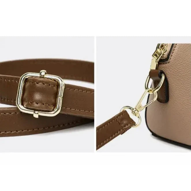 Chaya | Borsa a tracolla a tracolla in pelle compatta da donna