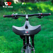 Sedile in bici ergonomica con cuscino spesso - sedile in bicicletta più comoda per MTB e bici da strada, design traspirante 1