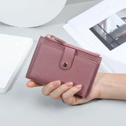 Jamie | Portafoglio da viaggio porta passaporto e porta carte in PVC ultrasottile con portamonete