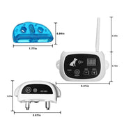 Sistema di addestramento per recinzione per cani wireless ricaricabile IP67 impermeabile 4