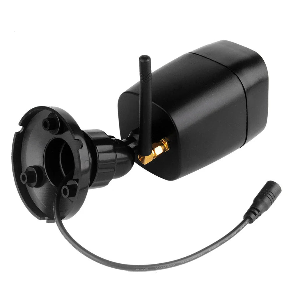 Sistema di sicurezza wireless da 7 pollici: monitor a 4 canali e telecamere per visione notturna resistenti alle intemperie 1